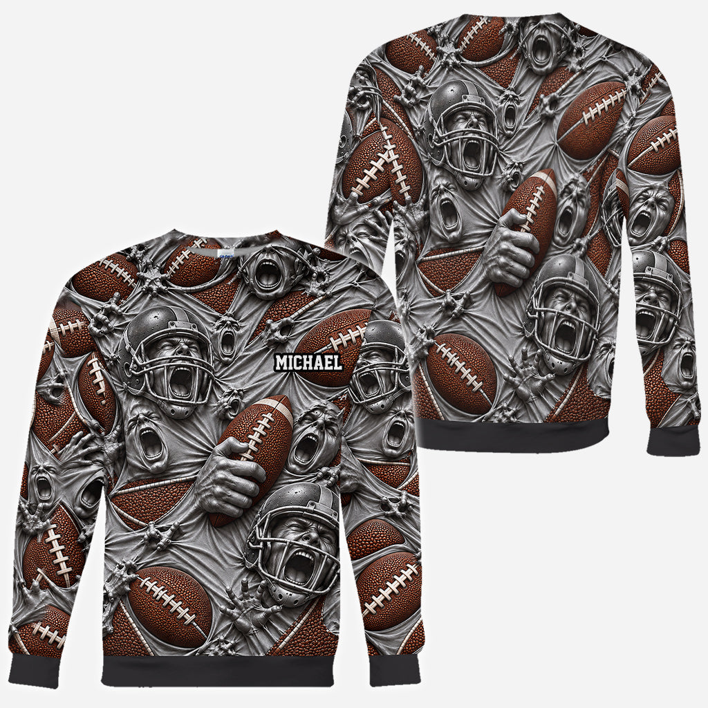 Game On - Personalized Football All Over Shirt