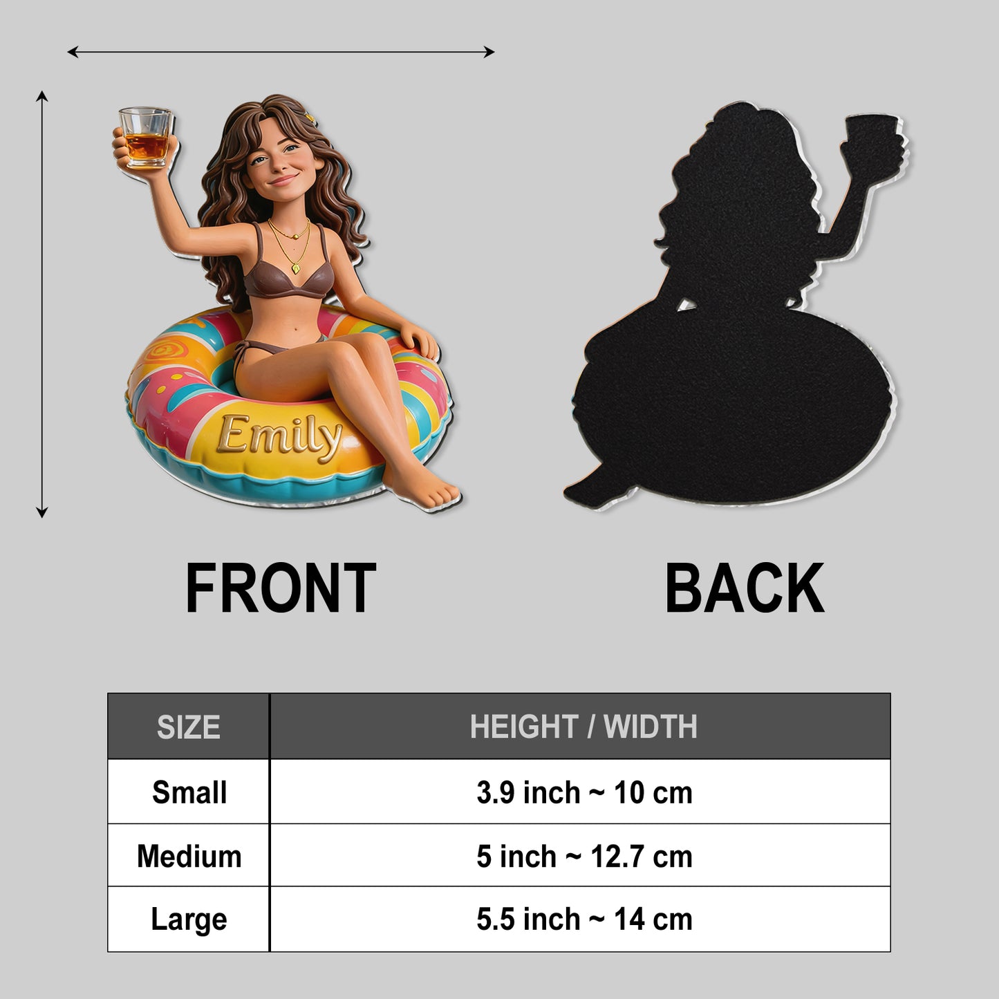 Love Cruising - Personalized Cruising 3D Magnet
