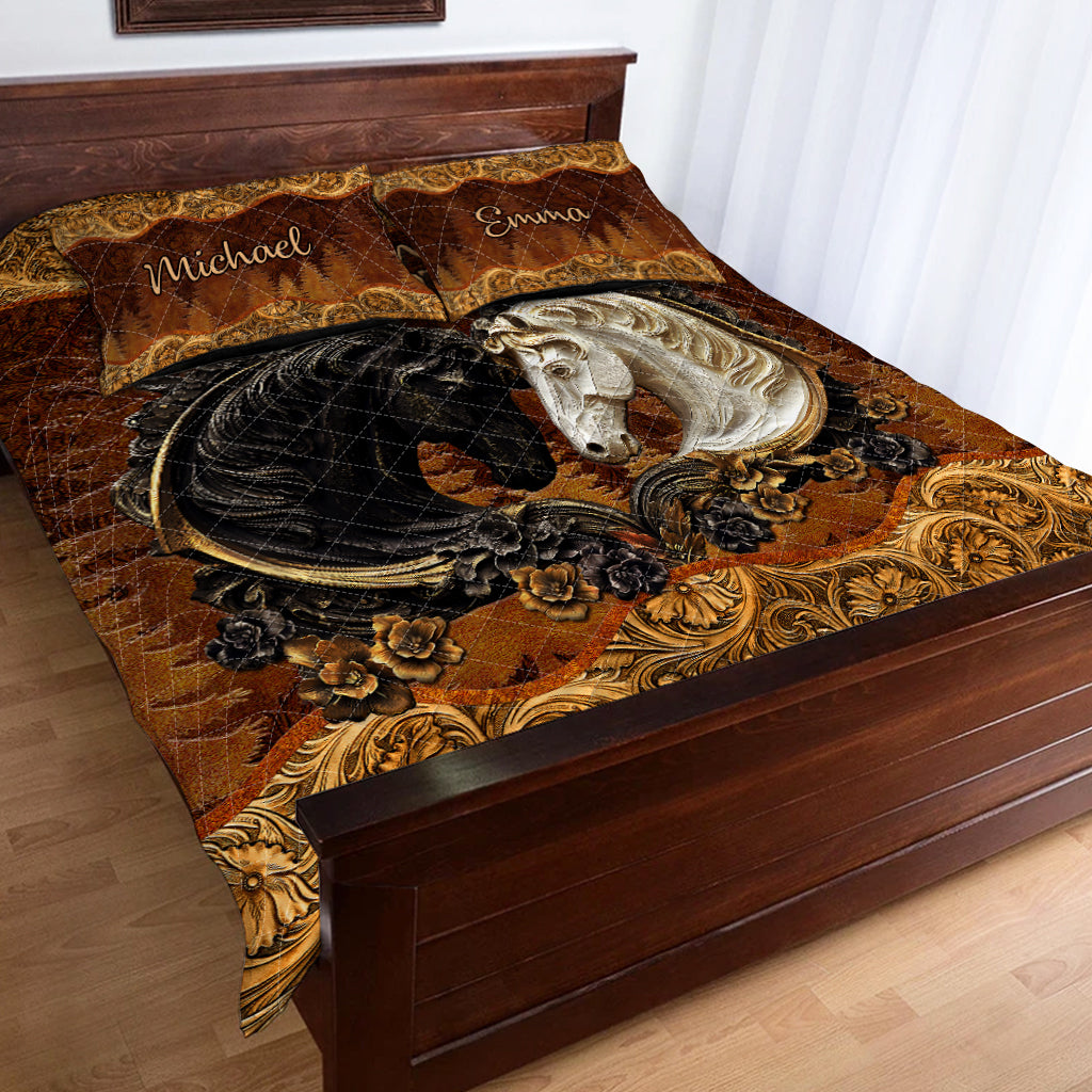 You & Me We Got This - Personalized Couple Quilt Set