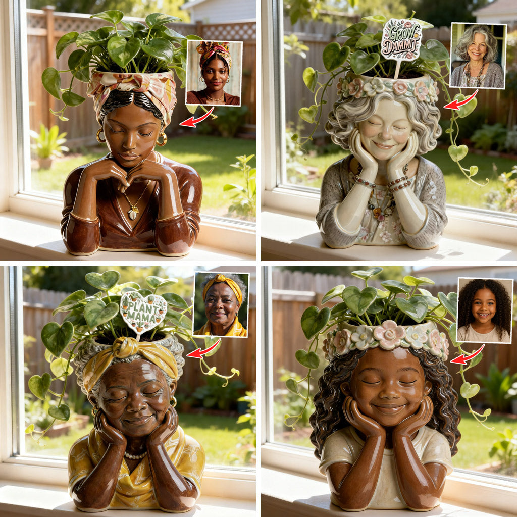 Dreaming - Personalized Gardening Acrylic Pot & Stake