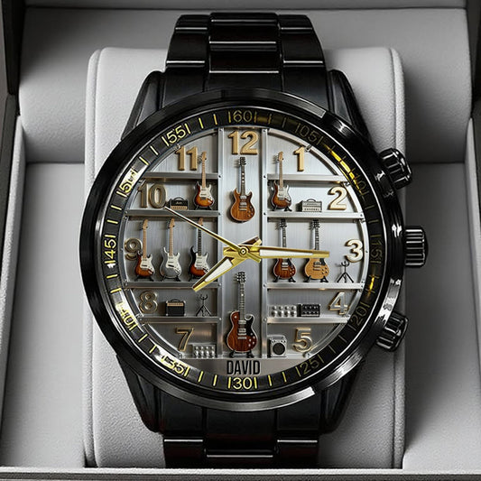 Guitariste - Montre-bracelet guitare personnalisée