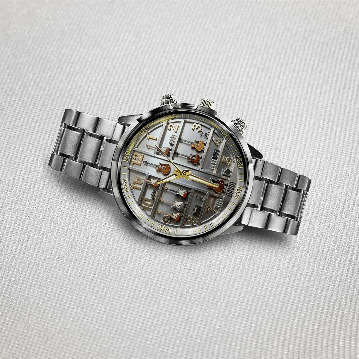 Guitariste - Montre-bracelet guitare personnalisée