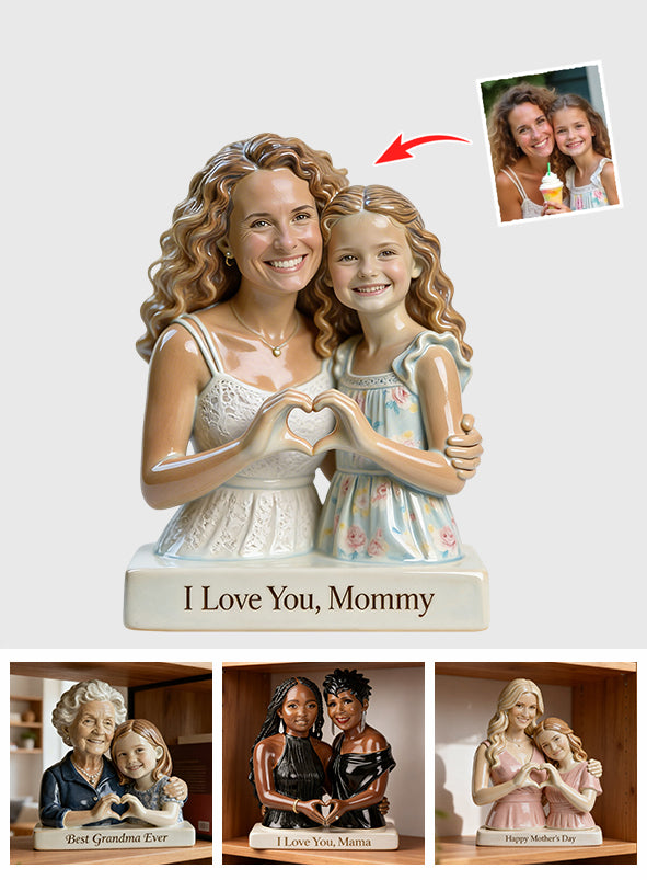 Perfect Gift For Her - Personalized Mother Custom Shaped Acrylic Plaque