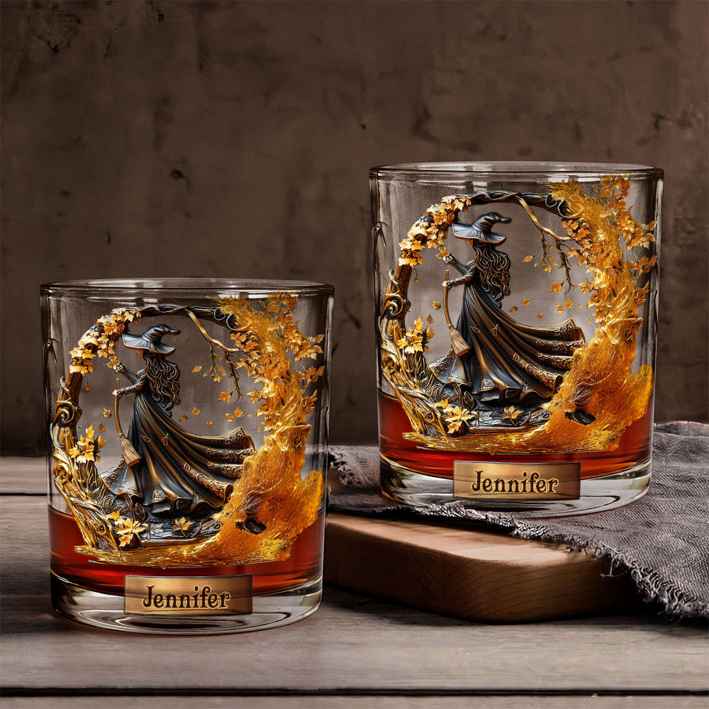 Belle Sorcière - Verre à whisky personnalisé Sorcière