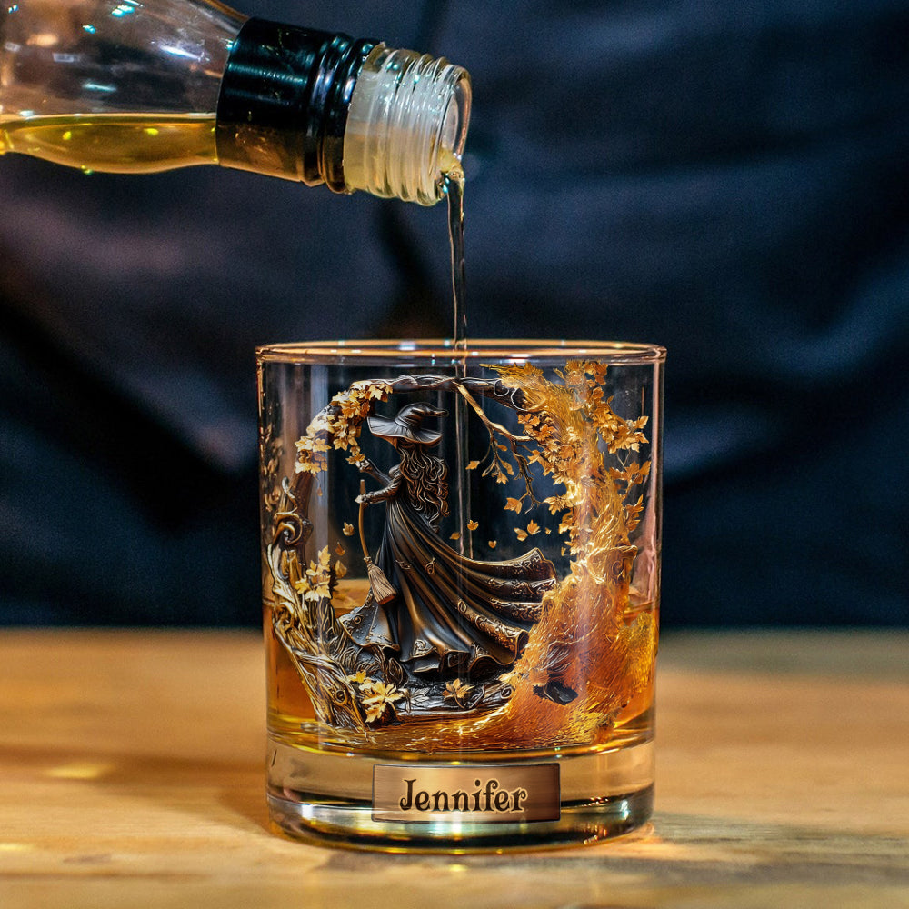 Belle Sorcière - Verre à whisky personnalisé Sorcière