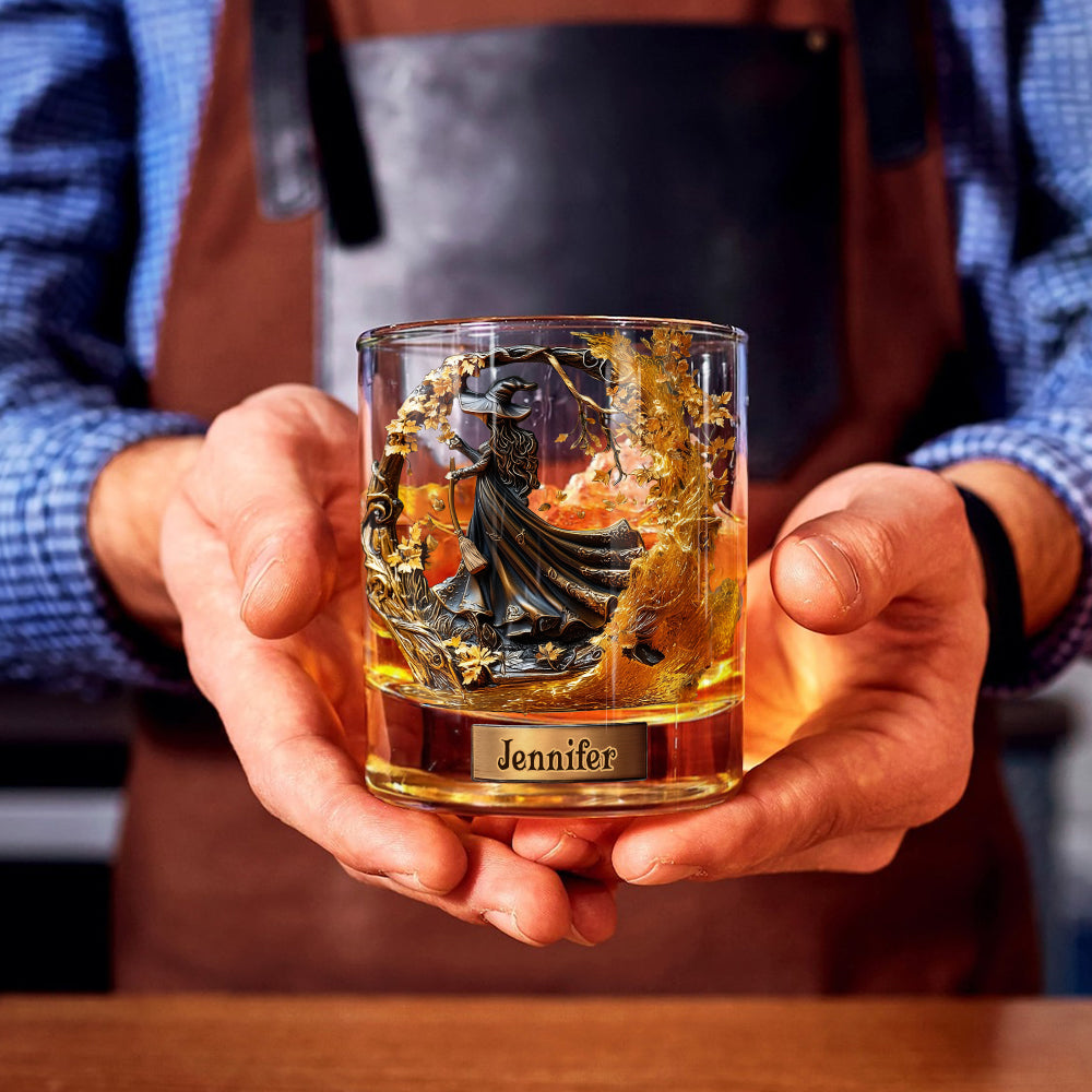Belle Sorcière - Verre à whisky personnalisé Sorcière