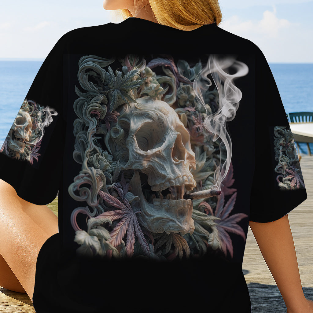 T-shirt Magic Skull - T-shirt personnalisé à motif crâne intégral
