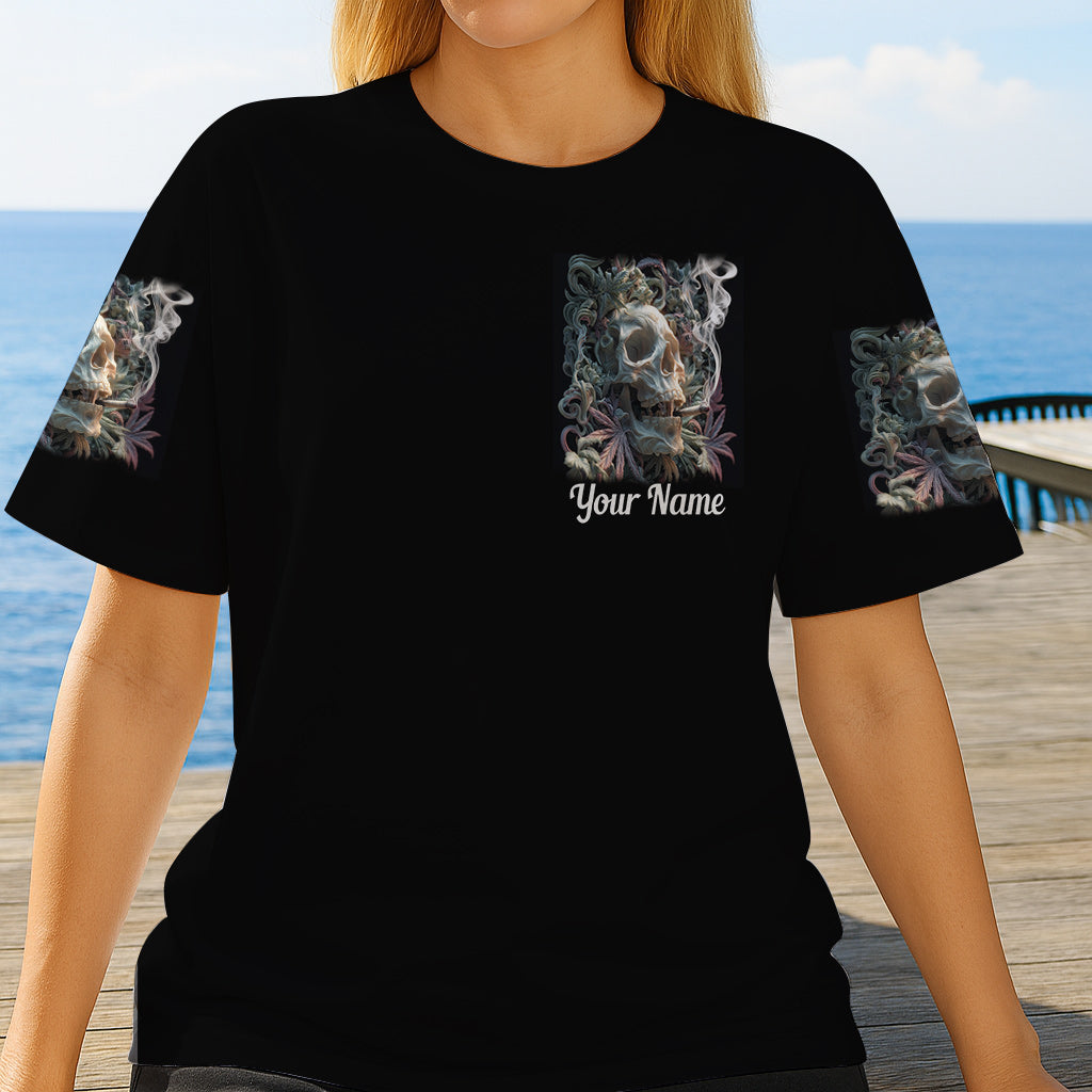 T-shirt Magic Skull - T-shirt personnalisé à motif crâne intégral