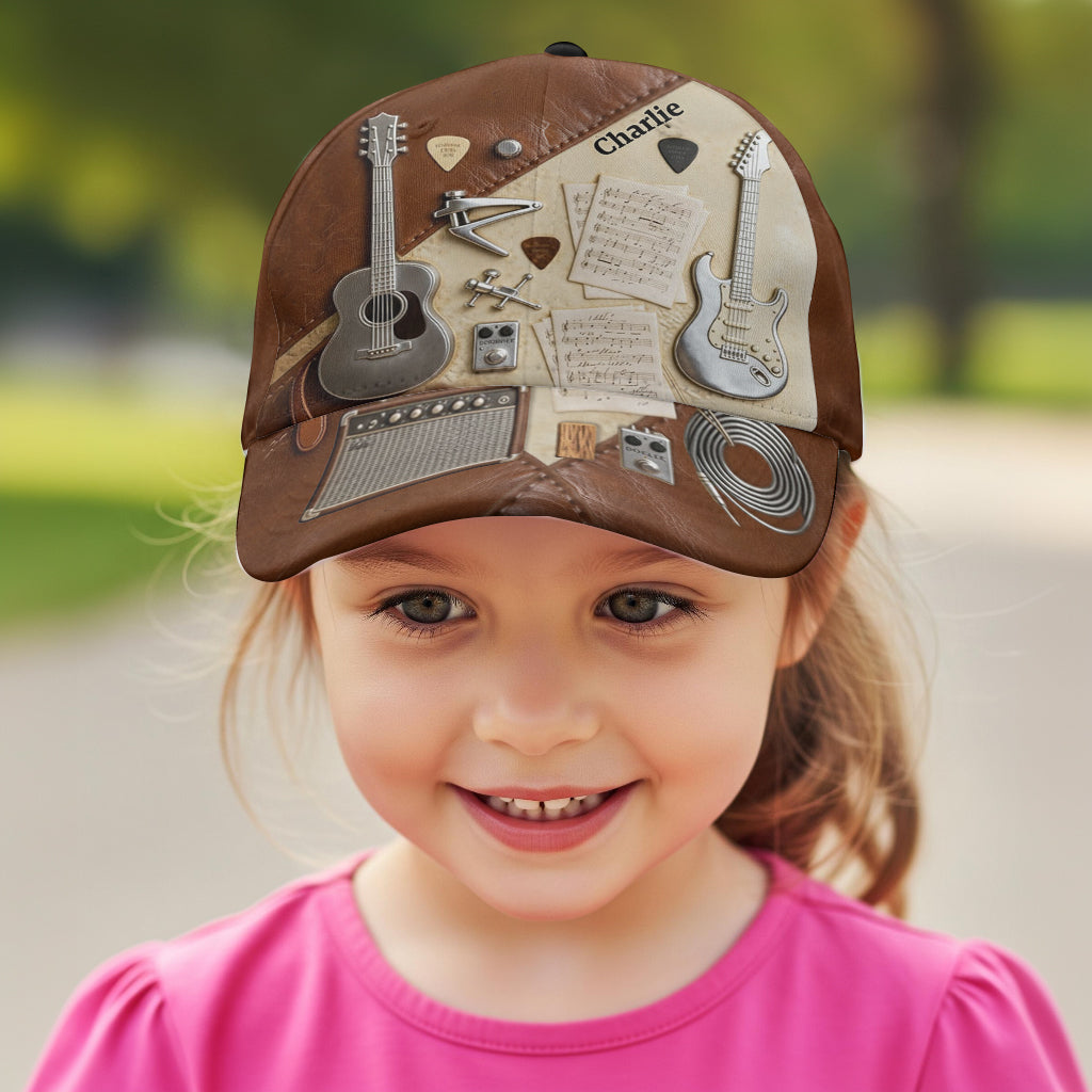 Guitariste - Casquette classique de guitare personnalisée
