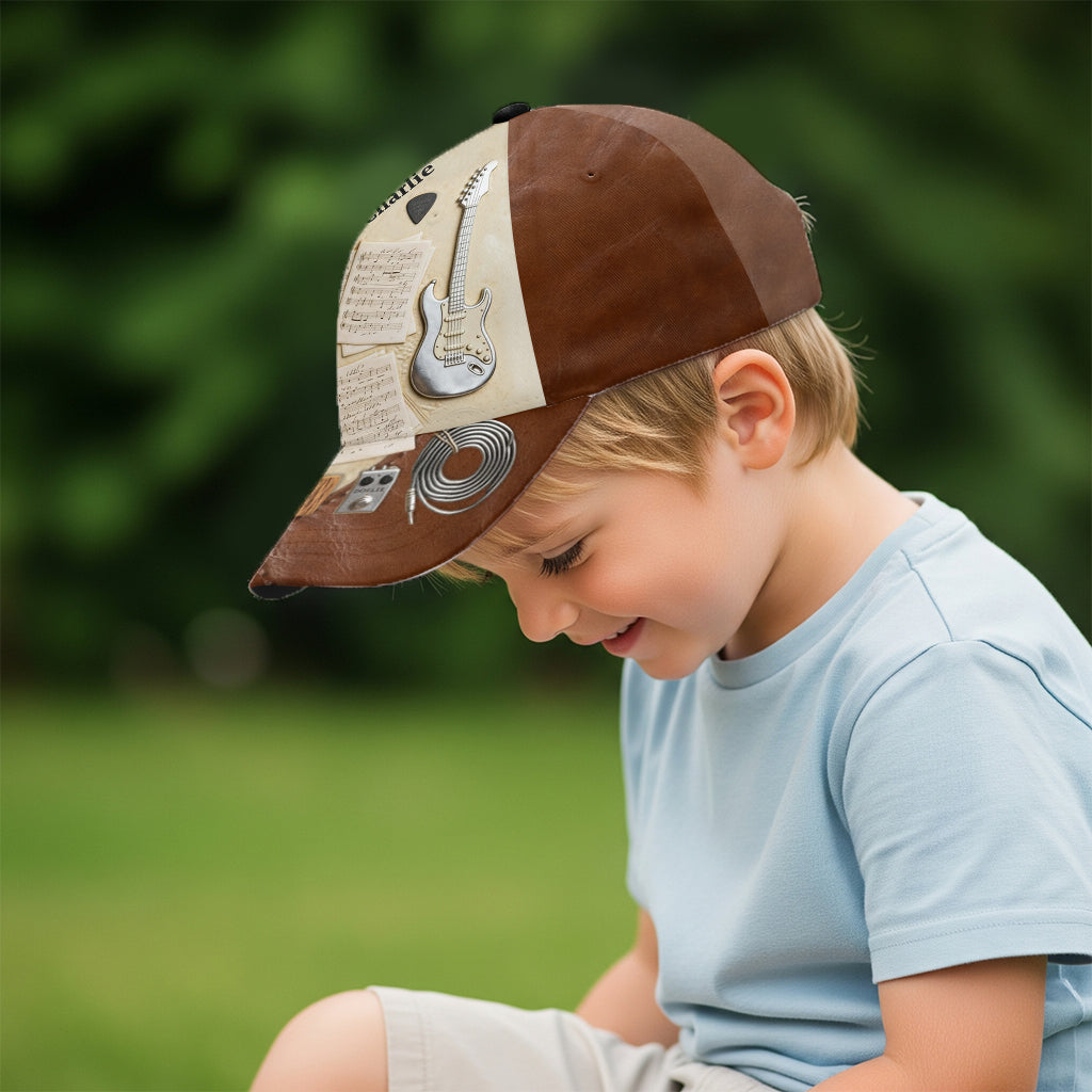 Guitariste - Casquette classique de guitare personnalisée