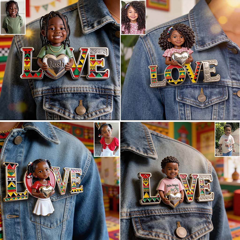 Fier Juneteenth - Épinglette En Émail Personnalisée 3D