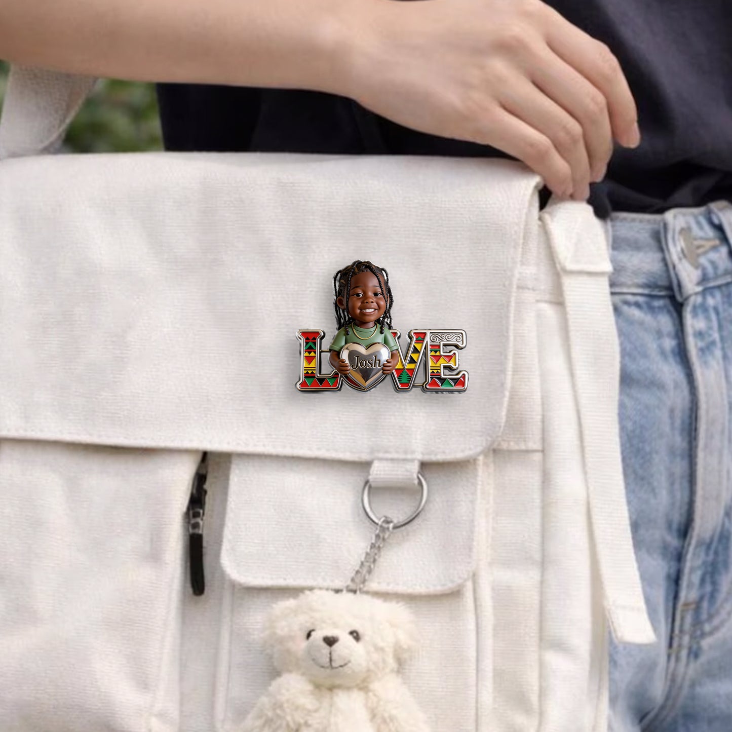 Fier Juneteenth - Épinglette En Émail Personnalisée 3D
