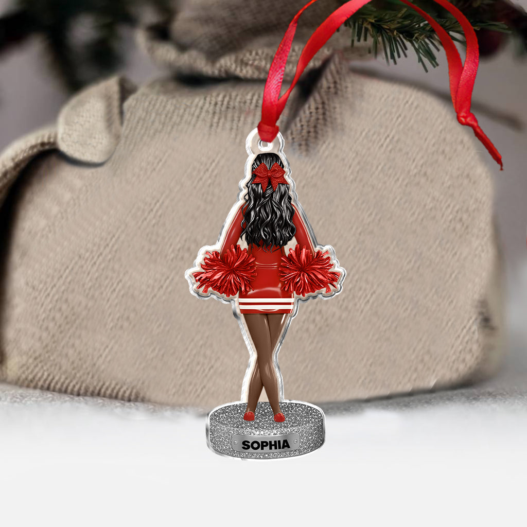 Best Cheerleader Of The Year - Personalized Cheerleading Ornament