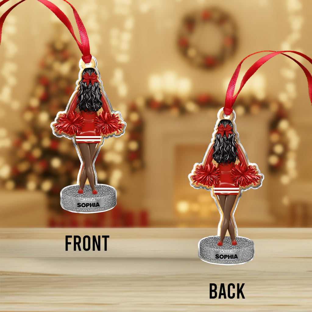 Best Cheerleader Of The Year - Personalized Cheerleading Ornament