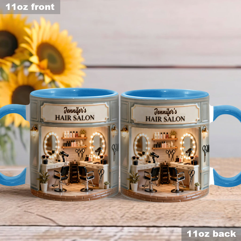 Fière coiffeuse - Mug personnalisé pour coiffeuse