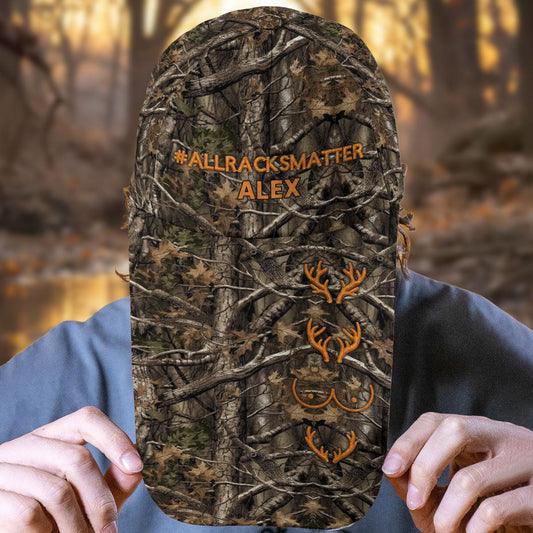 Tous les supports comptent Camo - Casquette de chasse personnalisée à visière extra longue