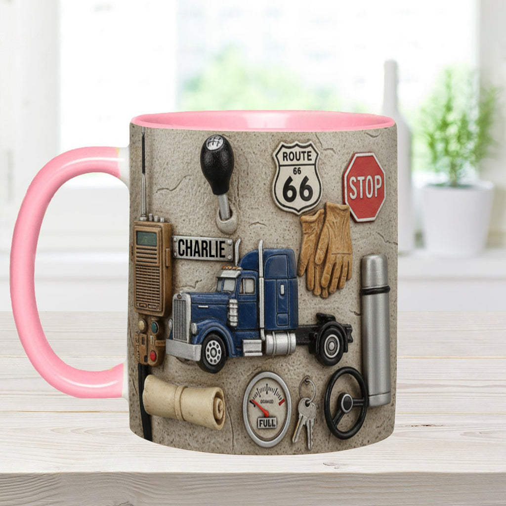 Meilleur chauffeur routier - Mug personnalisé pour routier