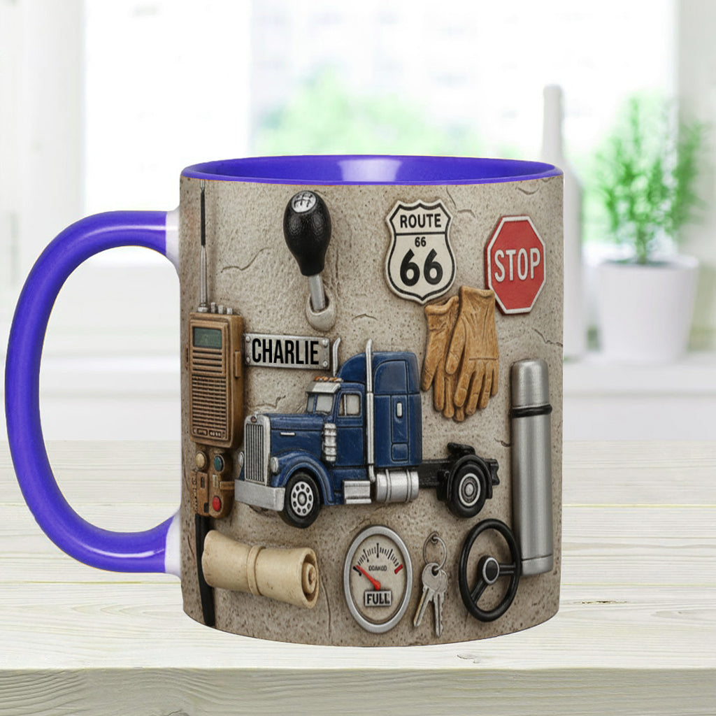 Meilleur chauffeur routier - Mug personnalisé pour routier