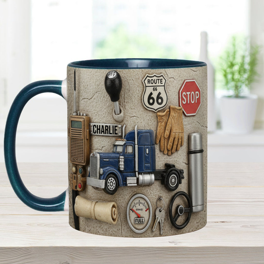 Meilleur chauffeur routier - Mug personnalisé pour routier