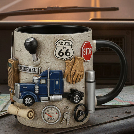 Meilleur chauffeur routier - Mug personnalisé pour routier