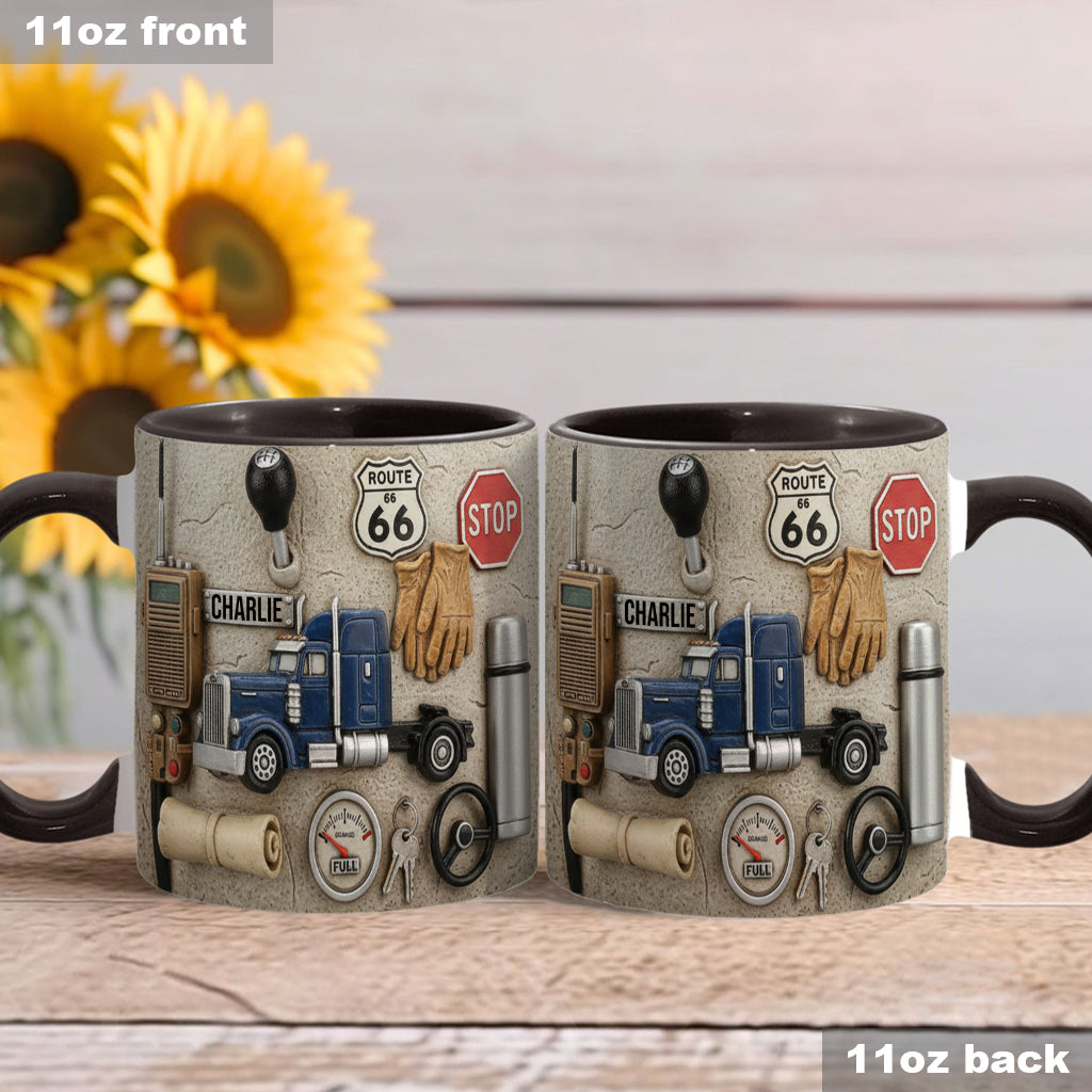 Meilleur chauffeur routier - Mug personnalisé pour routier