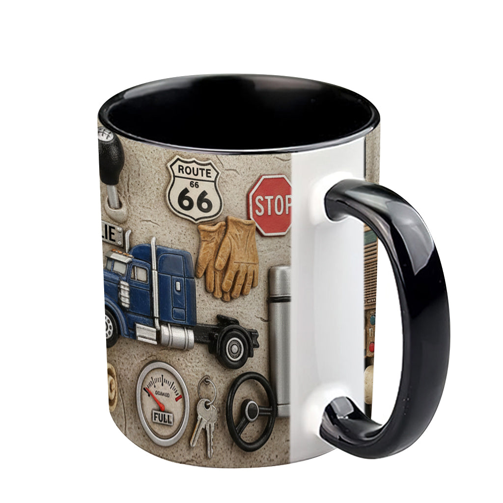 Meilleur chauffeur routier - Mug personnalisé pour routier