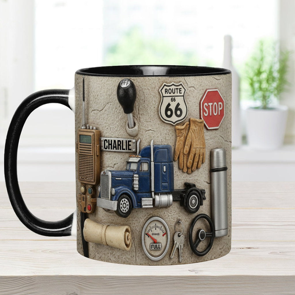 Meilleur chauffeur routier - Mug personnalisé pour routier