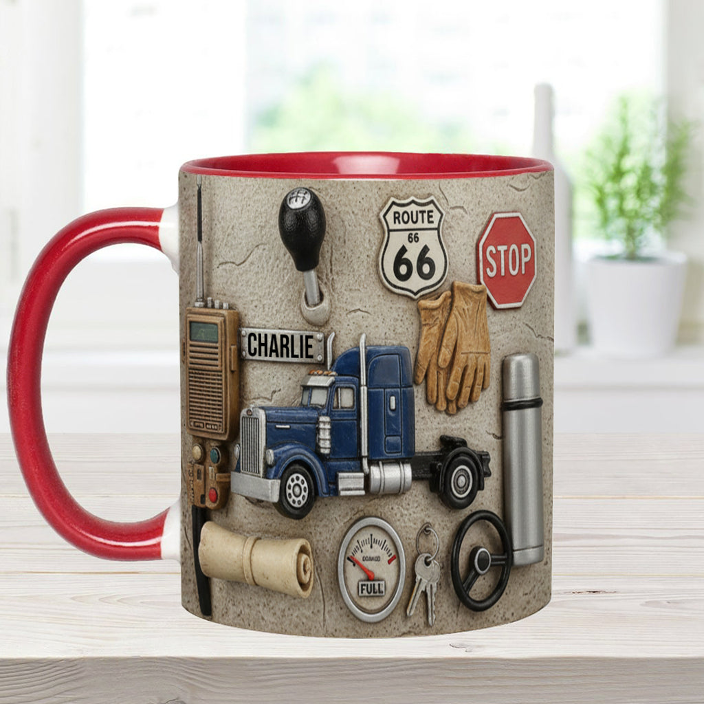 Meilleur chauffeur routier - Mug personnalisé pour routier