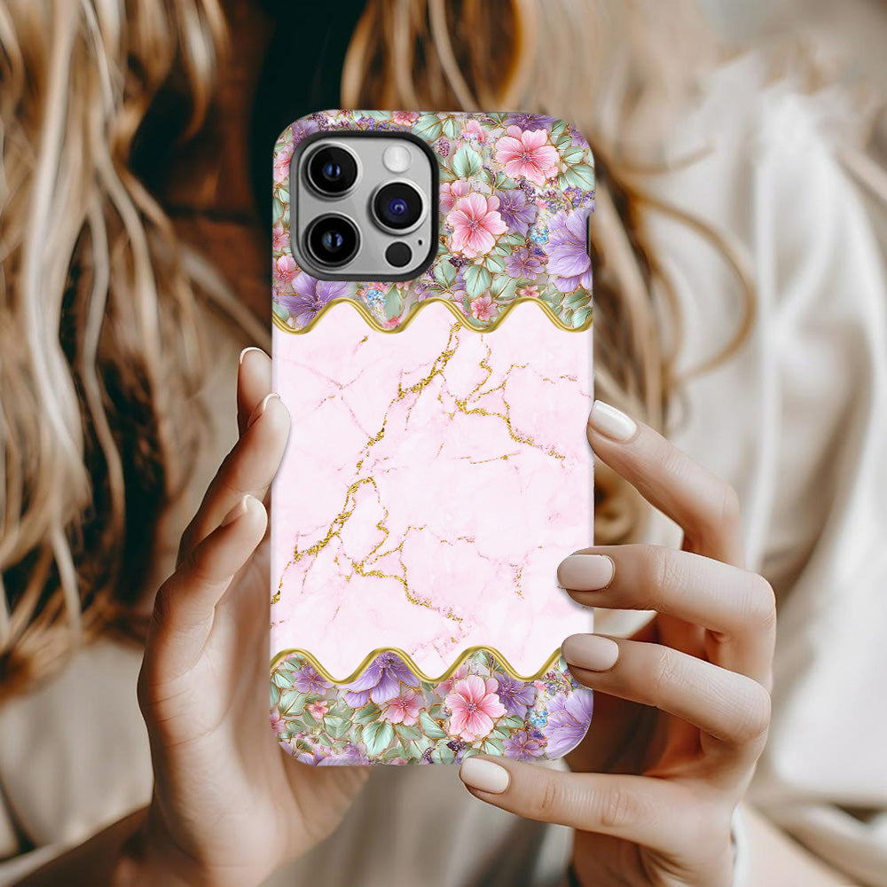 Coque de téléphone et support pour téléphone personnalisés avec imprimé papillon Love Butterfly -