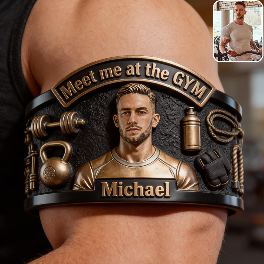 Gym King - Bracelet de poignet personnalisé en forme de fitness
