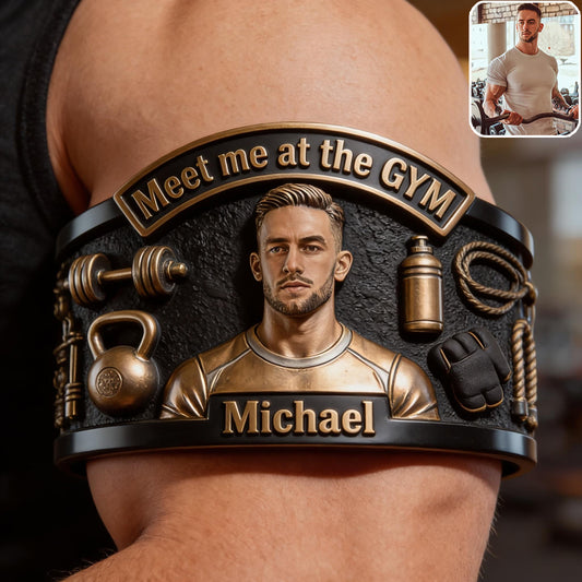 Gym King - Bracelet de poignet personnalisé en forme de fitness