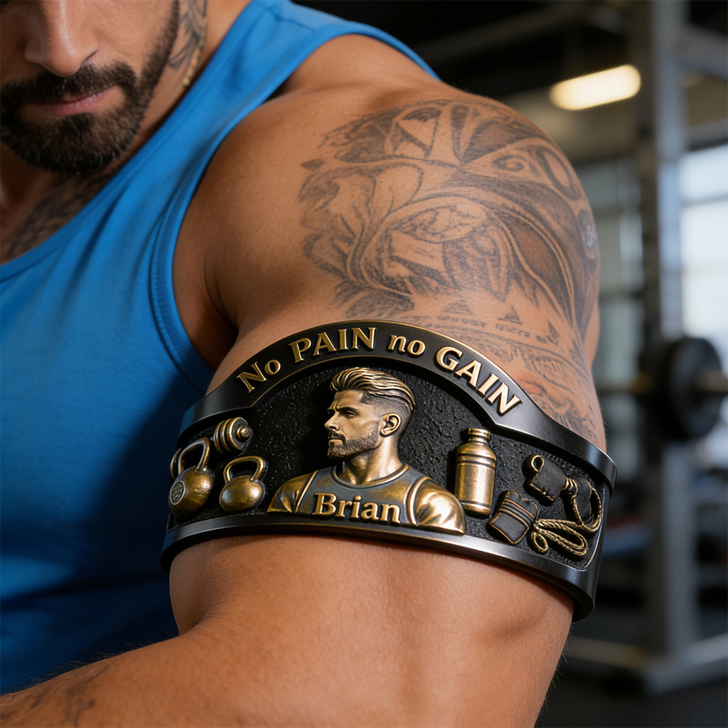 Gym King - Bracelet de poignet personnalisé en forme de fitness