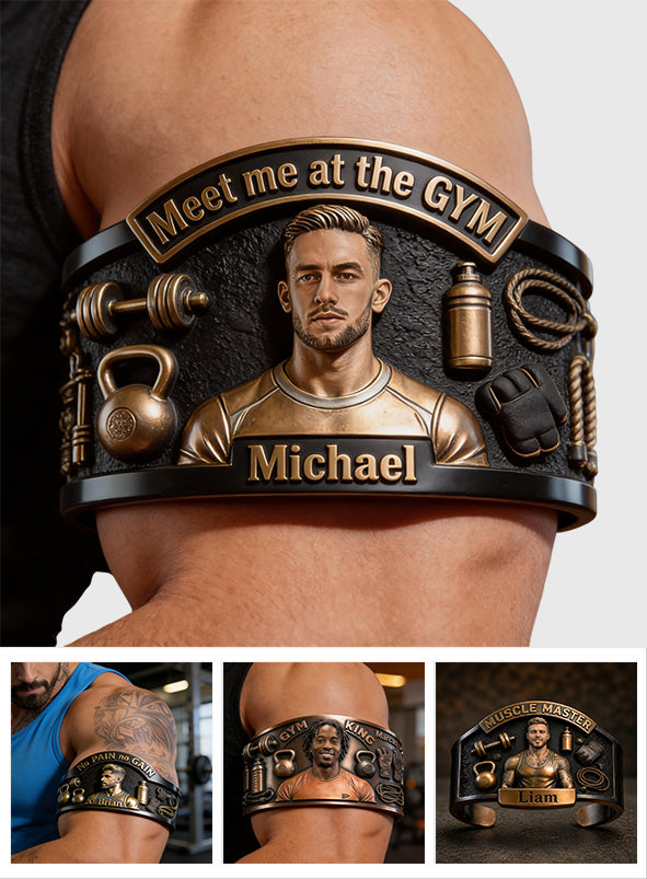 Gym King - Bracelet de poignet personnalisé en forme de fitness