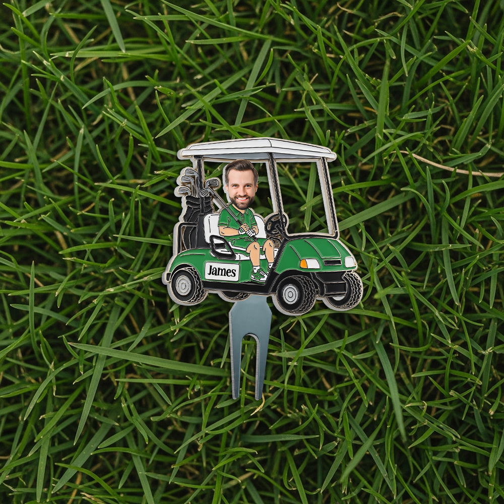Marqueur de balle de golf personnalisé : cadeau humoristique et caricatural pour les amateurs de golf 