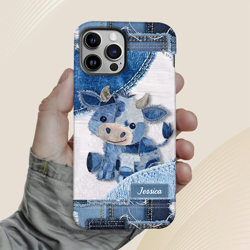 Coque de téléphone personnalisée avec imprimé vache des Highlands - Mignonne vache des Highlands