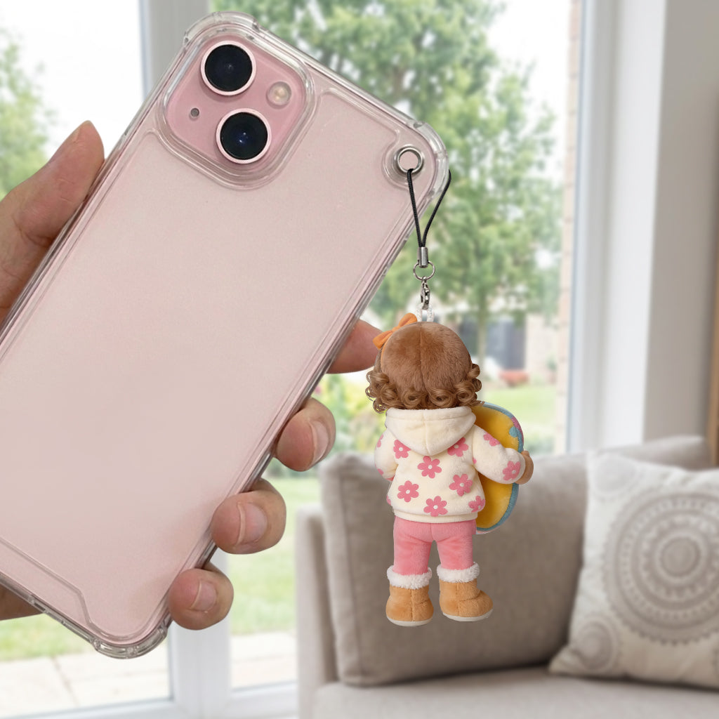 Photo Personnalisée - Porte-Clés En Peluche Enfant
