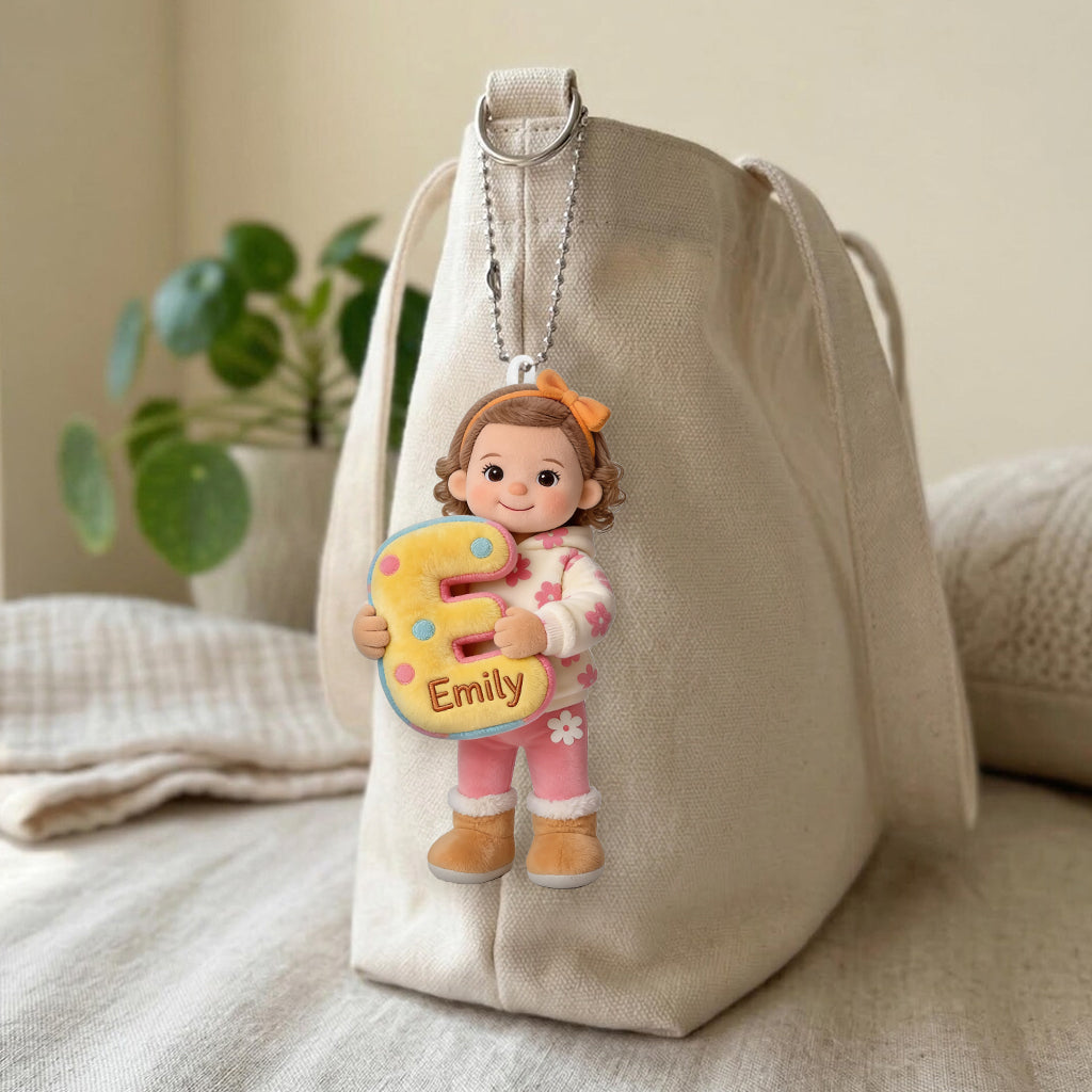 Photo Personnalisée - Porte-Clés En Peluche Enfant