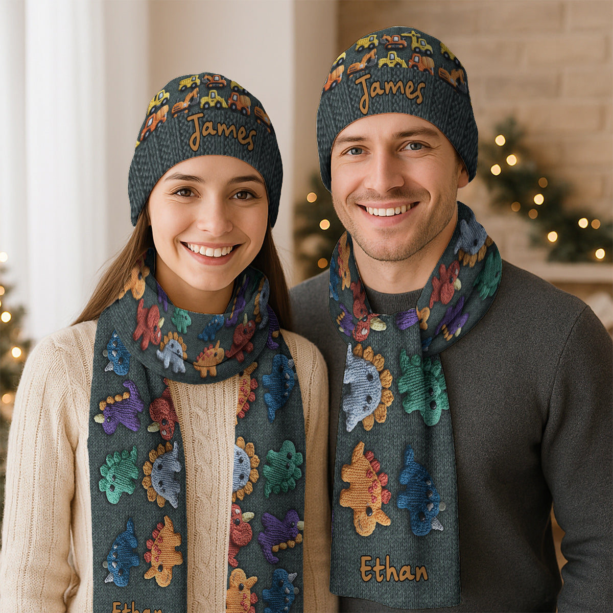 Bonnet d'hiver personnalisé pour enfants - Idéal pour les jours de neige et les voyages