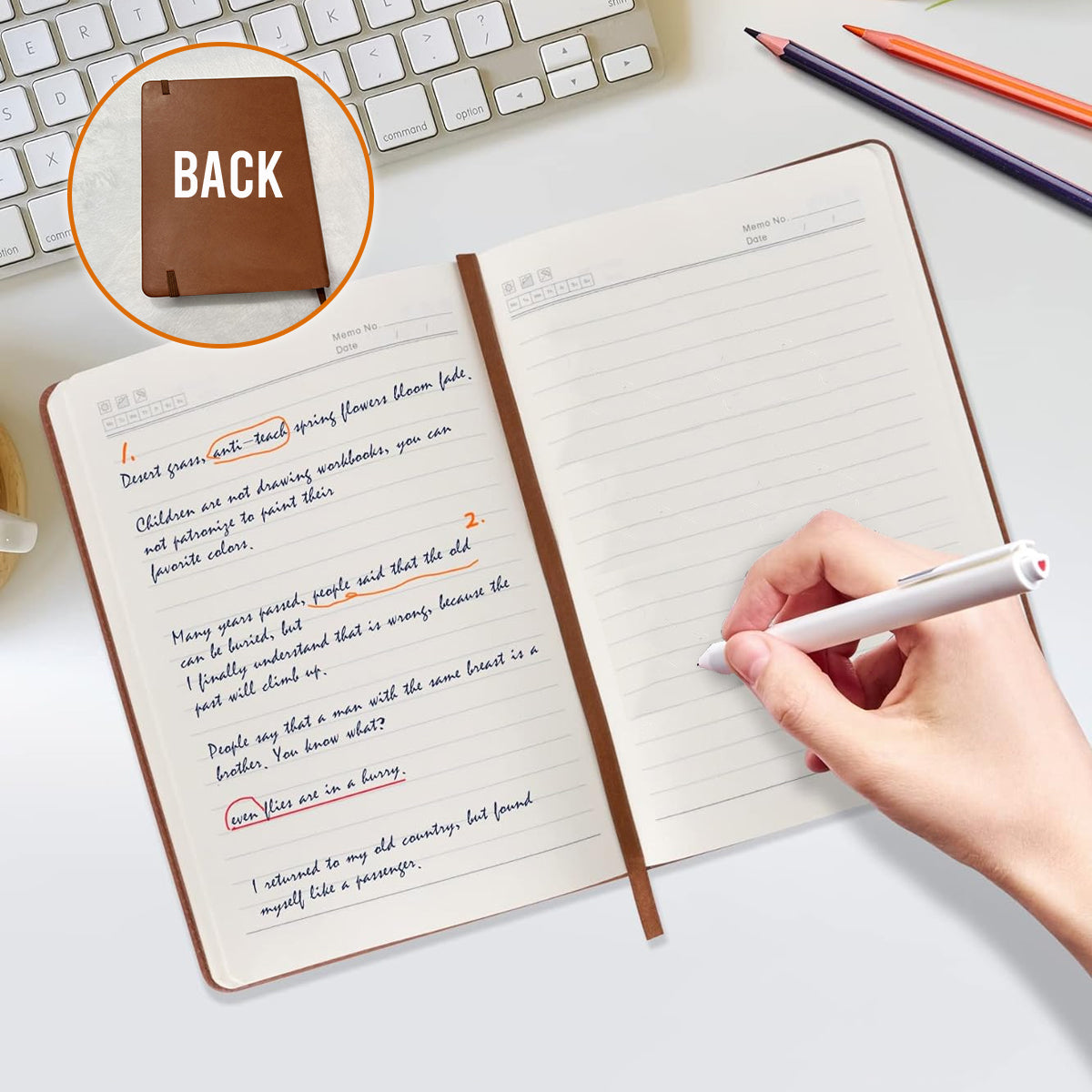 Journal d'étude biblique - Journal chrétien personnalisé en cuir