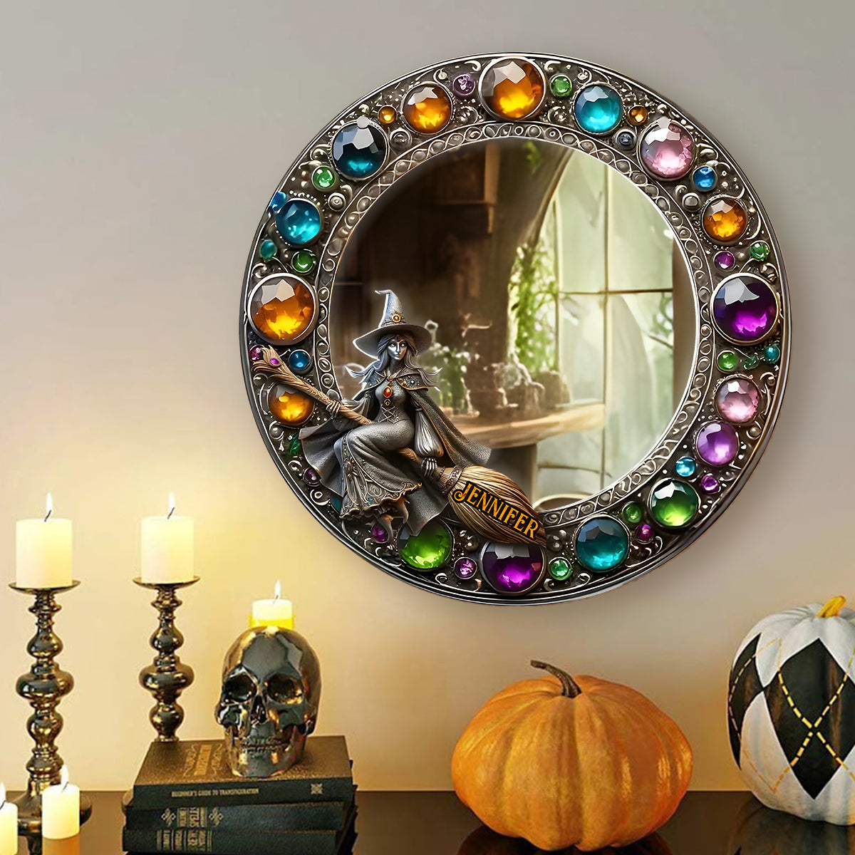 Magical Mirror - Personalized Witch Wall Hanging Mirror