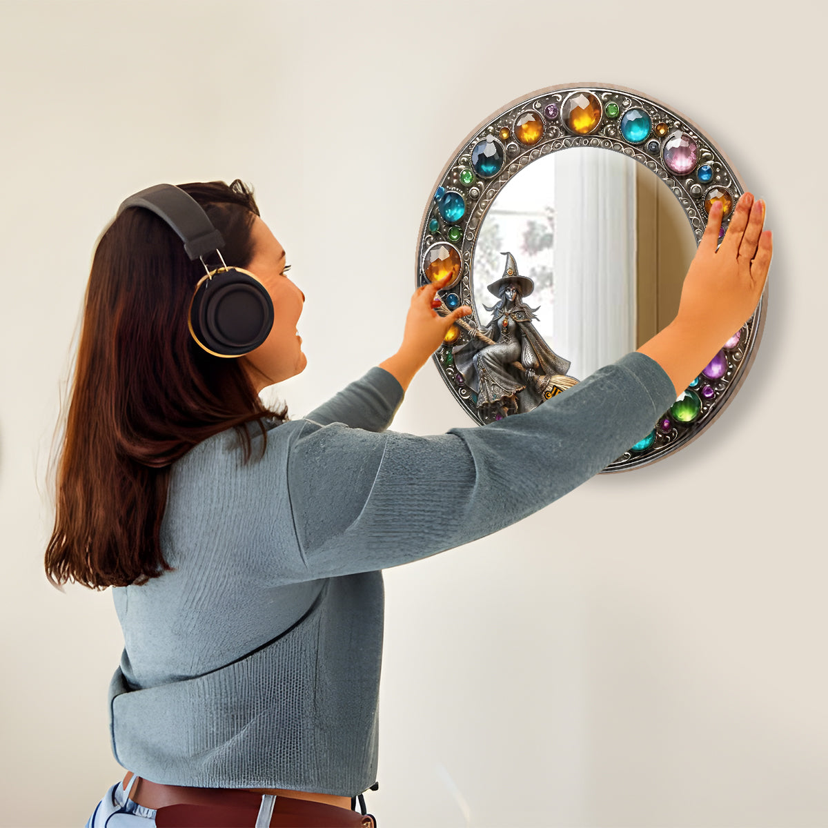 Magical Mirror - Personalized Witch Wall Hanging Mirror