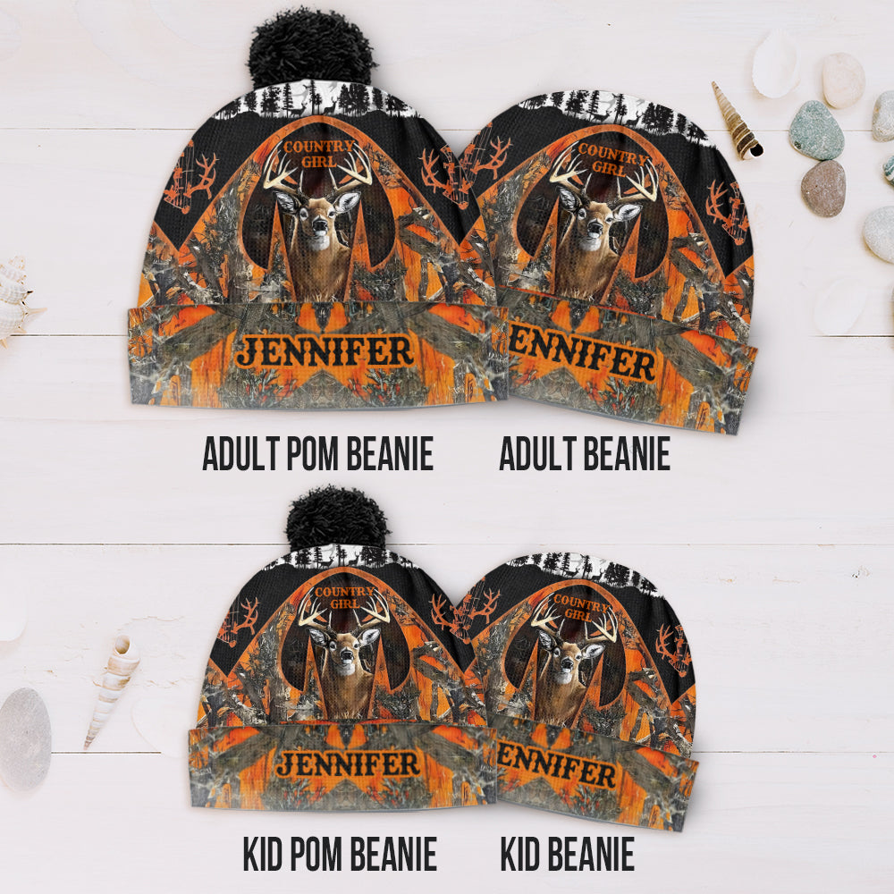 Bonnet de chasse personnalisé Country Girl