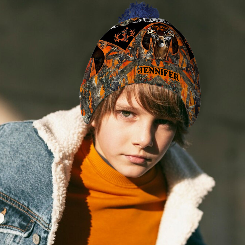 Bonnet de chasse personnalisé Country Girl