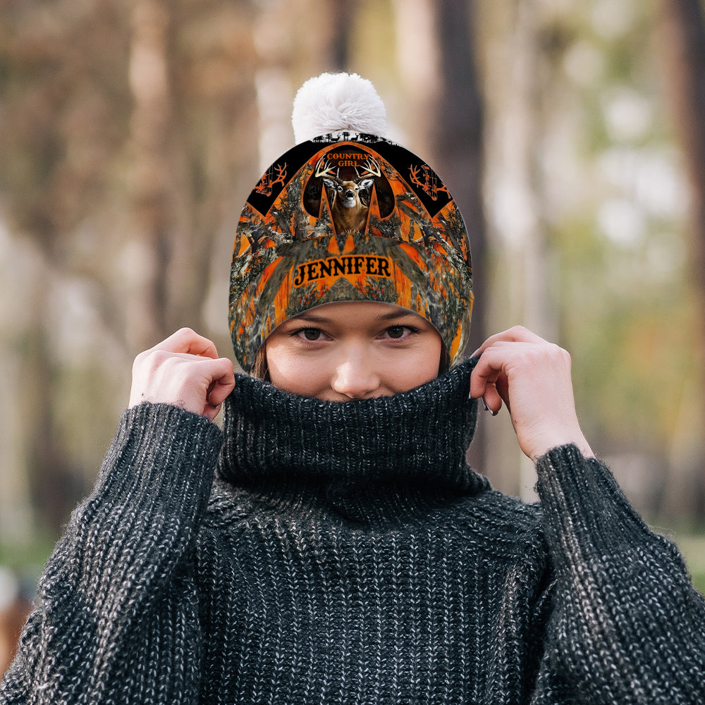 Bonnet de chasse personnalisé Country Girl