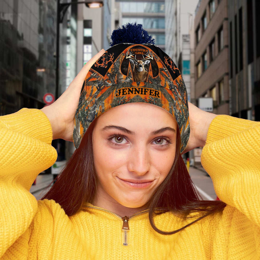 Bonnet de chasse personnalisé Country Girl
