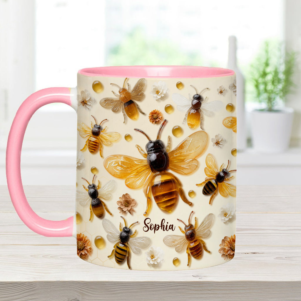 Mug personnalisé Crystal Bees - Motif abeille