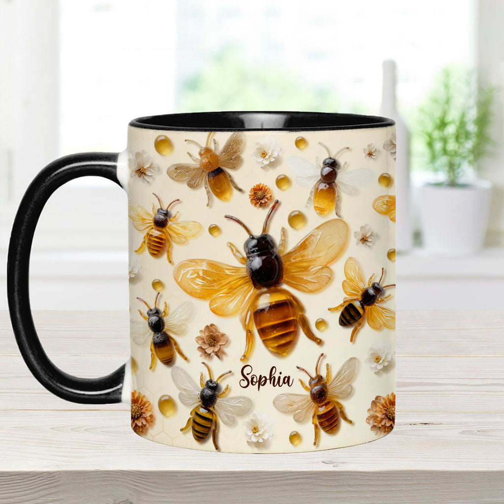 Mug personnalisé Crystal Bees - Motif abeille