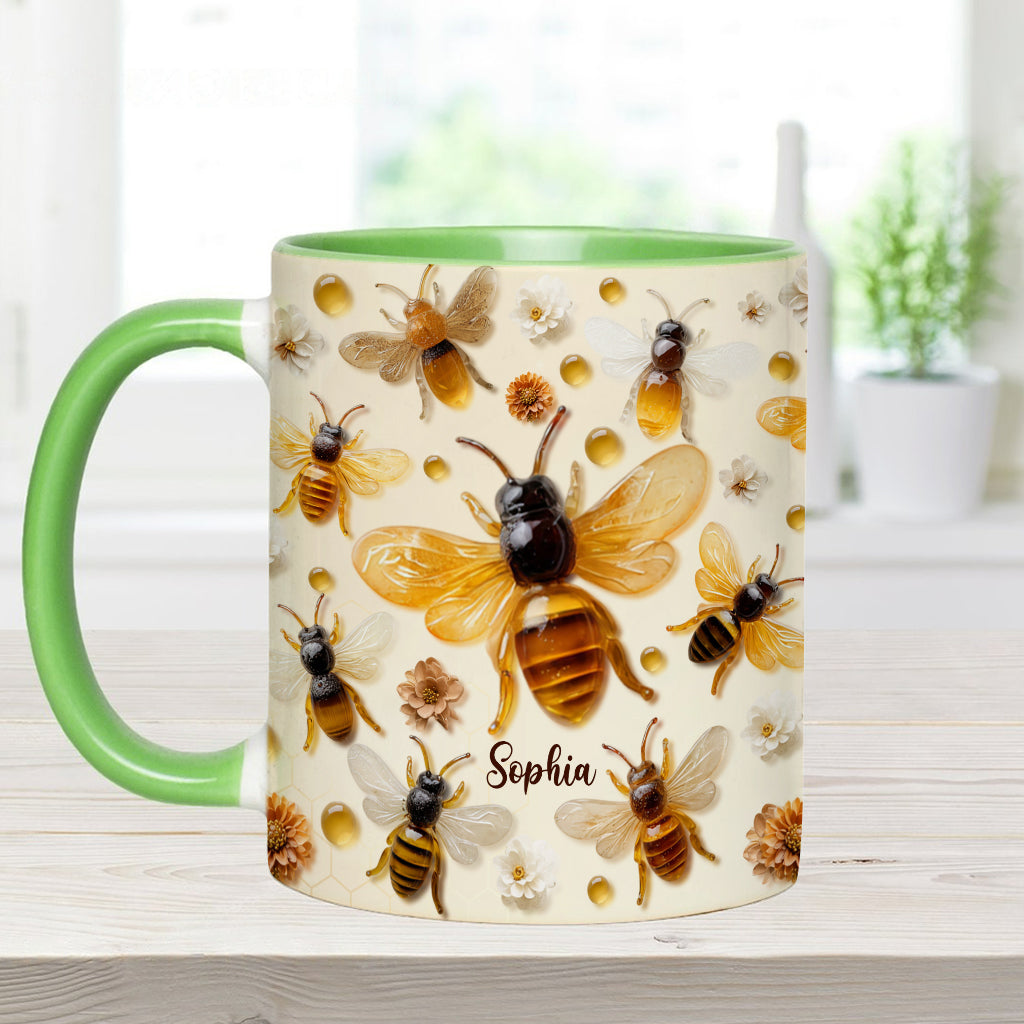 Mug personnalisé Crystal Bees - Motif abeille