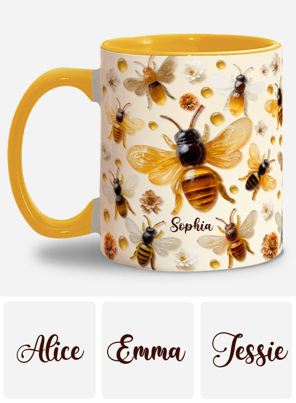 Mug personnalisé Crystal Bees - Motif abeille