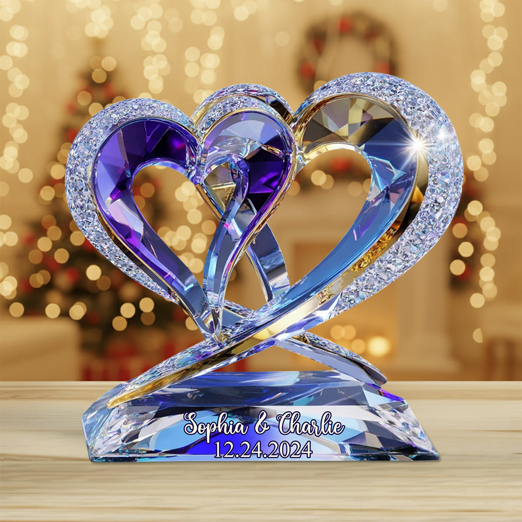 Toi et moi, on gère - Plaque acrylique personnalisée pour couple